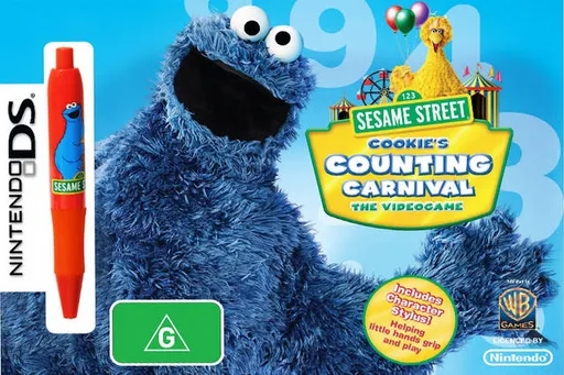 123 Sesame Street - Cookie's Counting Carnival - The Videogame (Australia)